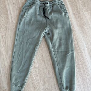 Men's Casual Olive Joggers